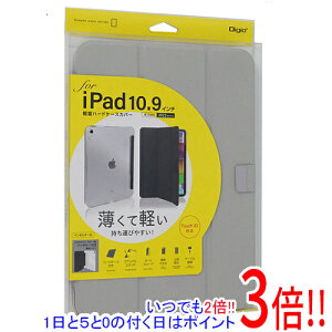 y15.0̂A18̓|Cg3{IziJoV iPad 10.9C` 10p n[hP[X Digio2 TBC-IP2200GY O[