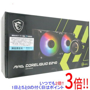 y15.0̂A18̓|Cg3{IzMSI CPUN[[ MAG CORELIQUID E240 ubN