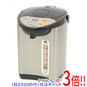 【延長保証対応!!】TIGER VE電気まほうびん とく子さん 3L PIL-A300-T ブラウン
