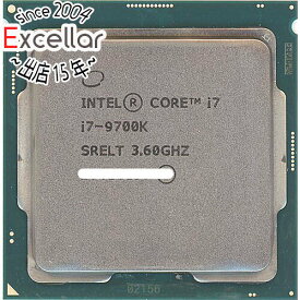 【いつでも2倍！5．0のつく日は3倍！1日も18日も3倍！】【中古】Core i7 9700K 3.6GHz LGA1151 95W SRELT