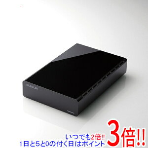 �y�����ۏؑΉ�!!�z�y�V�i�󂠂�(�������E��Ԃ�)�z ELECOM USB3.0�Ή��O�t���n�[�h�f�B�X�N 4TB ELD-CED040UBK