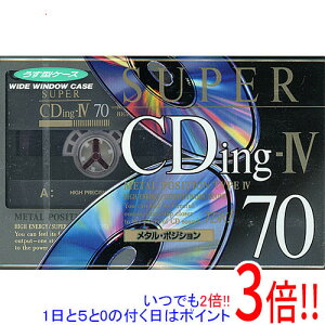 TDK �J�Z�b�g�e�[�v ���^���|�W�V���� SUPER CDing-IV SCD4-70 70��