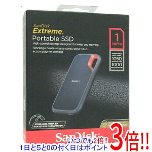 SANDISK �|�[�^�u��SSD �G�N�X�g���[�� V2 SDSSDE61-1T00-G25 1TB