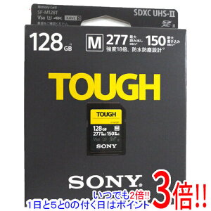 �y�V�i�󂠂�(�������E��Ԃ�)�z SONY SDXC�������[�J�[�h 128GB Class10 TOUGH SF-M128T