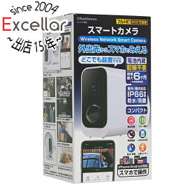 【いつでも2倍！5．0のつく日は3倍！1日も18日も3倍！】【中古】カシムラ スマートカメラ 防水/どこでも設置 KJ-189 ホワイト 展示品