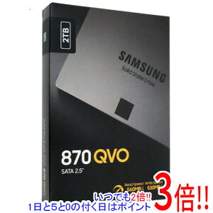 SAMSUNG 2.5�C���` SSD 870 QVO MZ-77Q2T0B/EC 2TB