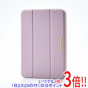 �y1����5.0�̂����A18���̓|�C���g3�{�I�zELECOM iPad mini(A17 Pro) �t���b�v�P�[�X ���^�y�� TB-A25SWVJM3PU ���x���_�[