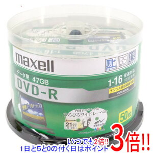 maxell DVD-R 16�{�� 50���g DRD47WPD.50SP