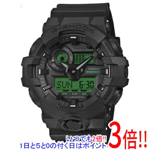 �y�����ۏؑΉ�!!�zCASIO �r���v G-SHOCK BLACK AND ELECTRO GREEN GA-700BEG-1AJF