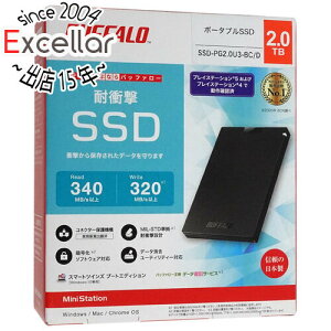 yۏؑΉ!!zBUFFALO OtSSD SSD-PGC2.0U3-BC 2TB ubN