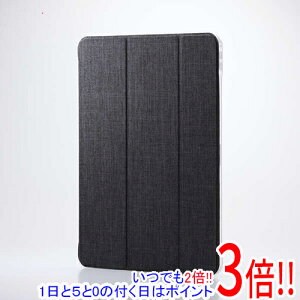 �y1����5.0�̂����A18���̓|�C���g3�{�I�zELECOM 13�C���`iPad Pro(M5/M4) �t���b�v�P�[�X ���^�y�� �t�@�u���b�N TB-A25PLWVCBK �u���b�N