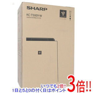 【延長保証対応!!】SHARP 加湿空気清浄機 KC-T500Y ホワイト