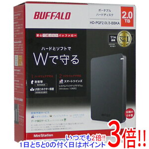 �y�����ۏؑΉ�!!�zBUFFALO��PortableHD HD-PGF2.0U3-BBKA 2TB