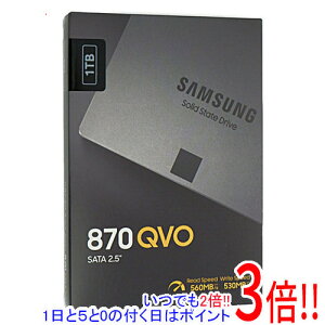 SAMSUNG 2.5�C���` SSD 870 QVO MZ-77Q1T0B/IT 1TB