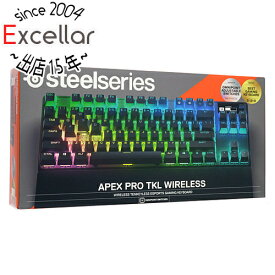 【いつでも2倍！5.0のつく日、18日は3倍！】SteelSeries ゲーミングキーボード Apex Pro TKL Wireless 2023 US