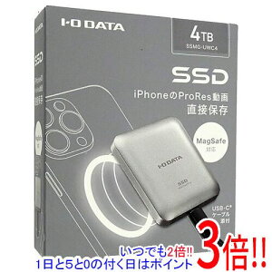�y�����ۏؑΉ�!!�zI-O DATA MagSafe�Ή� �|�[�^�u��SSD SSMG-UWC4 4TB