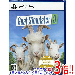 �y1����5.0�̂����A18���̓|�C���g3�{�I�zGoat Simulator 3(�S�[�g�V�~�����[�^�[ 3) ���񕕓����T�t�� PS5