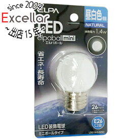 ELPA LED電球 エルパボールmini LDG1N-G-G250 昼白色