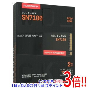 Sandisk WD_Black SN7100 NVMe SSD WDS200T4X0E-EC 2TB