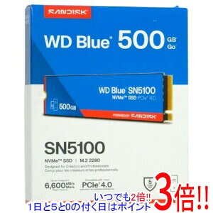 SANDISK WD Blue SN5100 NVMe WDS500G5B0E 500GB