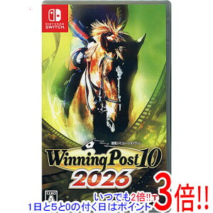 �y1����5.0�̂����A18���̓|�C���g3�{�I�zWinning Post 10 2026 Nintendo Switch