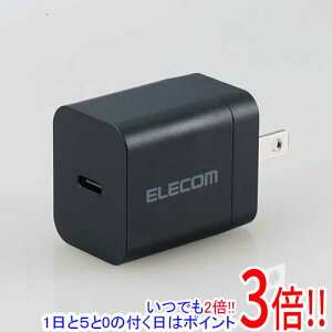 【1日と5.0のつく日、18日はポイント3倍!】ELECOM USB Power Delivery 20W AC充電器 MPA-ACCP6820BK ブラック