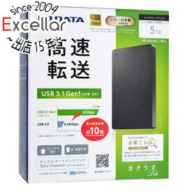 【延長保証対応!!】I-O DATA製PortableHD HDPH-UT5DKR 5TB ブラック