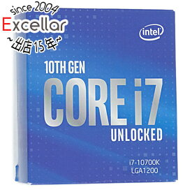 【いつでも2倍！5．0のつく日は3倍！1日も18日も3倍！】【中古】Core i7 10700K 3.8GHz LGA1200 125W SRH72 元箱あり