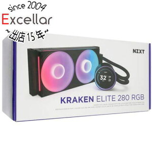 ył2{I5.0̂A183{IzNZXT ȈՐCPUN[[ Kraken Elite 280 RGB RL-KR28E-B2 ubN
