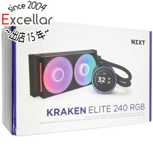 ył2{I5.0̂A183{IzNZXT ȈՐCPUN[[ Kraken Elite 240 RGB RL-KR24E-B2 ubN