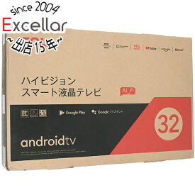 【いつでも2倍！5．0のつく日は3倍！1日も18日も3倍！】【中古】TCL 32V型 液晶テレビ 32S518K 未使用