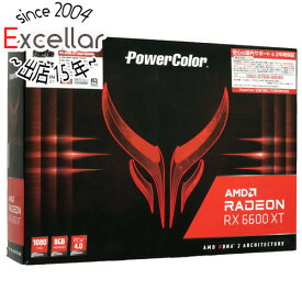 【いつでも2倍！5．0のつく日は3倍！1日も18日も3倍！】PowerColor製グラボ Red Devil AMD Radeon RX 6600XT 8GB GDDR6 AXRX 6600XT 8GBD6-3DHE/OC PCIExp 8GB