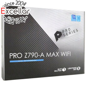 【いつでも2倍！5．0のつく日は3倍！1日も18日も3倍！】【新品訳あり(箱きず・やぶれ)】 MSI製 ATXマザーボード PRO Z790-A MAX WIFI LGA1700