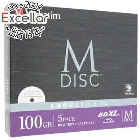 【1日と5.0のつく日、18日はポイント3倍！】三菱化学 ブルーレイディスク Verbatim DBR100YMDP5V2 BD-R XL 4倍速 5枚組