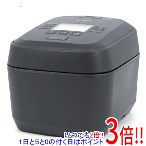 【延長保証対応!!】日立 圧力&スチームIHジャー炊飯器 沸騰鉄釜 ふっくら御膳 5.5合 RZ-W100GM(K) 漆黒