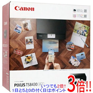 �y�����ۏؑΉ�!!�z�y�V�i�󂠂�(�������E��Ԃ�)�z Canon�� �C���N�W�F�b�g�����@ PIXUS TS8430 �u���b�N