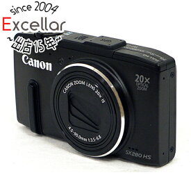 【いつでも2倍！5．0のつく日は3倍！1日も18日も3倍！】【中古】Canon製 PowerShot SX280 HS ブラック 1210万画素 本体のみ