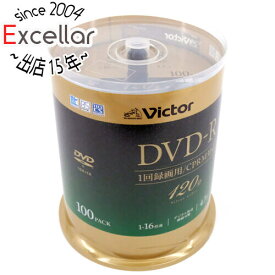 【いつでも2倍！5．0のつく日は3倍！1日も18日も3倍！】Victor製 ビデオ用 DVD-R VHR12J100SJ5 4.7GB 16倍速 100枚組