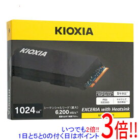 キオクシア EXCERIA with Heatsink SSD-CK1.0N4HS/J ブラック