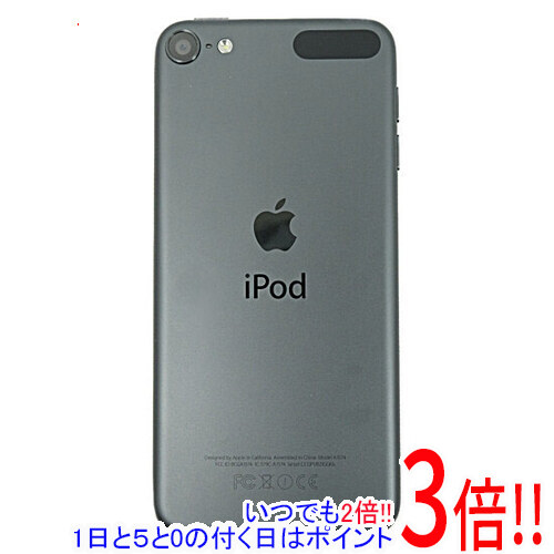 【中古】本体のみ Apple 第6世代 iPod touch MKH62J/A グレイ/16GB