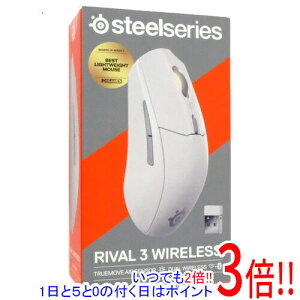 y15.0̂A18̓|Cg3{IzSteelSeries Q[~O}EX Rival 3 Wireless Gen 2 White 62524
