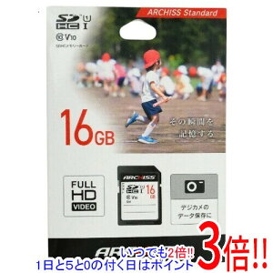 ARCHISS SDHC�������[�J�[�h AS-016GSD-SU1 16GB