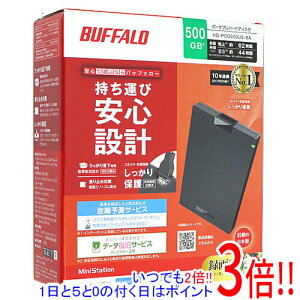 �y�����ۏؑΉ�!!�zBUFFALO��PortableHD HD-PCG500U3-BA 500GB