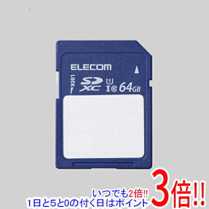 �y1����5.0�̂����A18���̓|�C���g3�{�I�zELECOM SDXC�������J�[�h MF-FS064GU11C 64GB