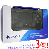 【中古】SONY ワイヤレスコントローラー DUALSHOCK4 ジェット・ブラック CUH-ZCT2J 未使用