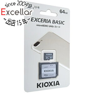 ył2{I5.0̂A183{IzLINVA microSDXC[J[h EXCERIA BASIC KMSDER45N064G 64GB
