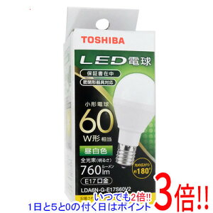 y15.0̂A18̓|Cg3{IzTOSHIBA LED^d E17 60W` F LDA6N-G-E17S60V2