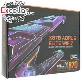 【いつでも2倍！5.0のつく日、18日は3倍！】【中古】GIGABYTE ATXマザーボード X870 AORUS ELITE WIFI7 SocketAM5 未使用