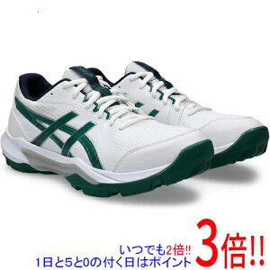 asics �A�V�b�N�X 23.0cm �n���h�{�[���V���[�Y GEL-PEAKE 3 1113A057 �z���C�g/�W���X�p�[ �O���[��
