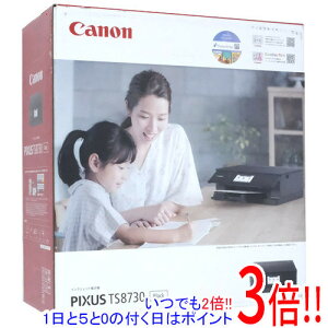 �y�����ۏؑΉ�!!�z�y�V�i�󂠂�(�������E��Ԃ�)�z Canon A4�C���N�W�F�b�g�����@ PIXUS TS8730 �u���b�N